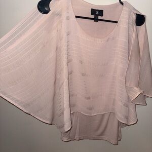 Iz Byer Light Pink Top